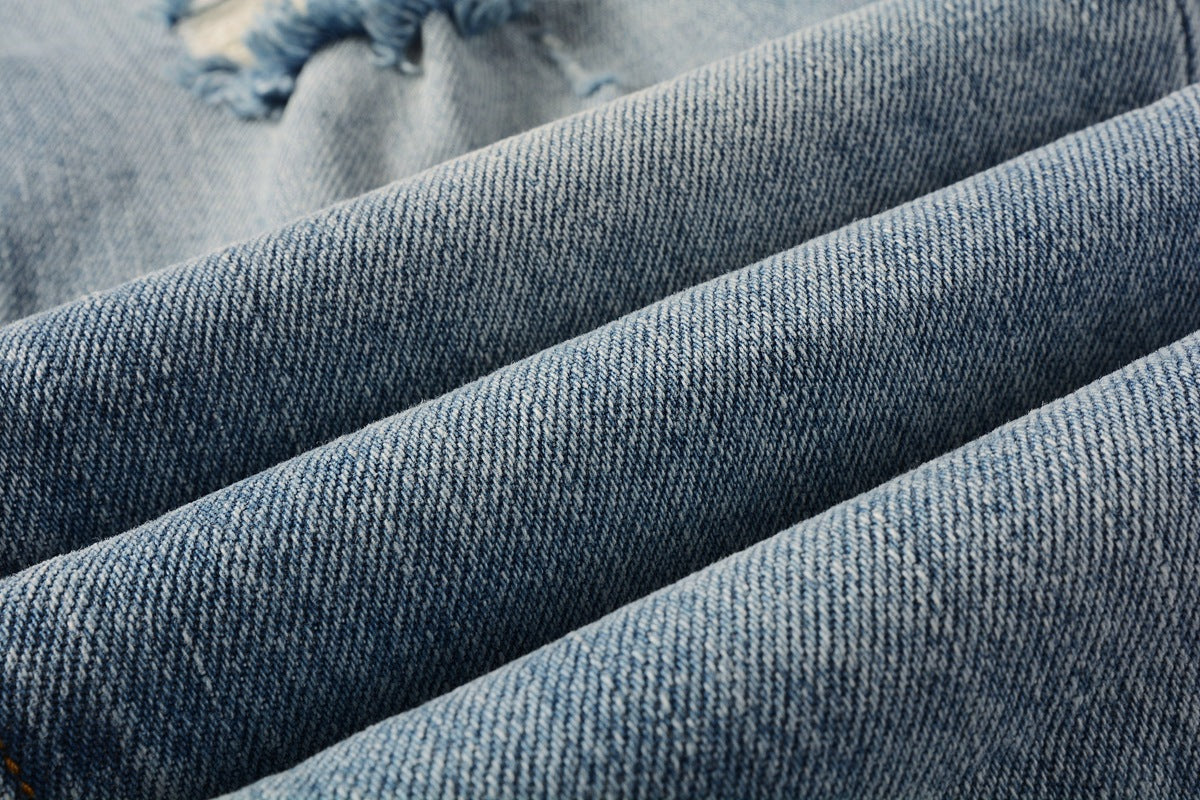VELCEN Purple Brand Jeans #9075