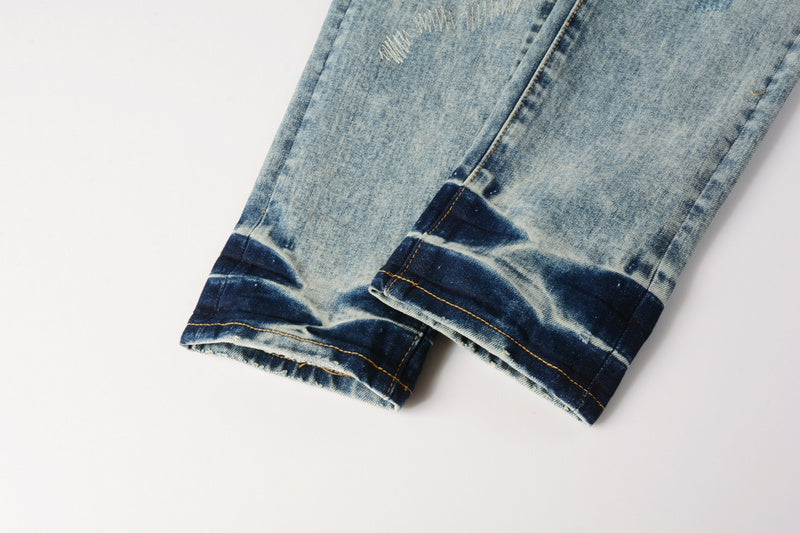 VELCEN Purple Brand Jeans #9095