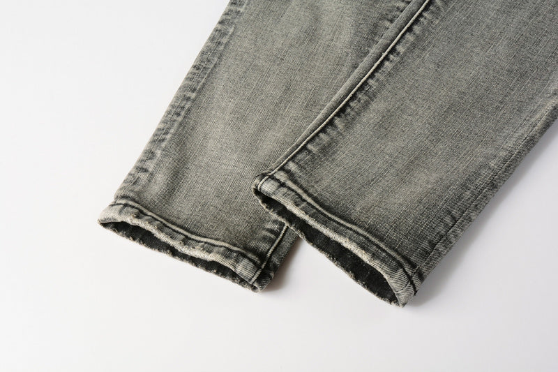 VELCEN Purple Brand Jeans #9068