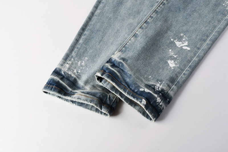 VELCEN Purple Brand Jeans #PU9136
