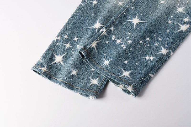 VELCEN Purple Brand Jeans #PU9141