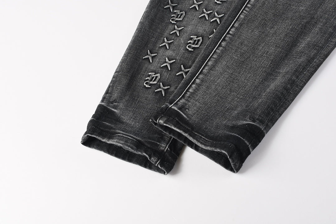 VELCEN Purple Brand Jeans #9153