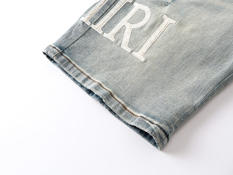 VELCEN Amiri Denim Shorts #MR-AM608