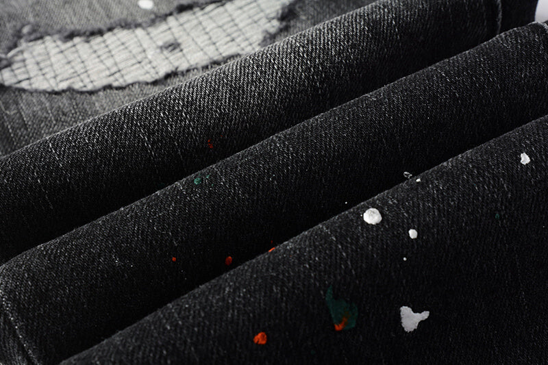 VELCEN Purple Brand Jeans #9018