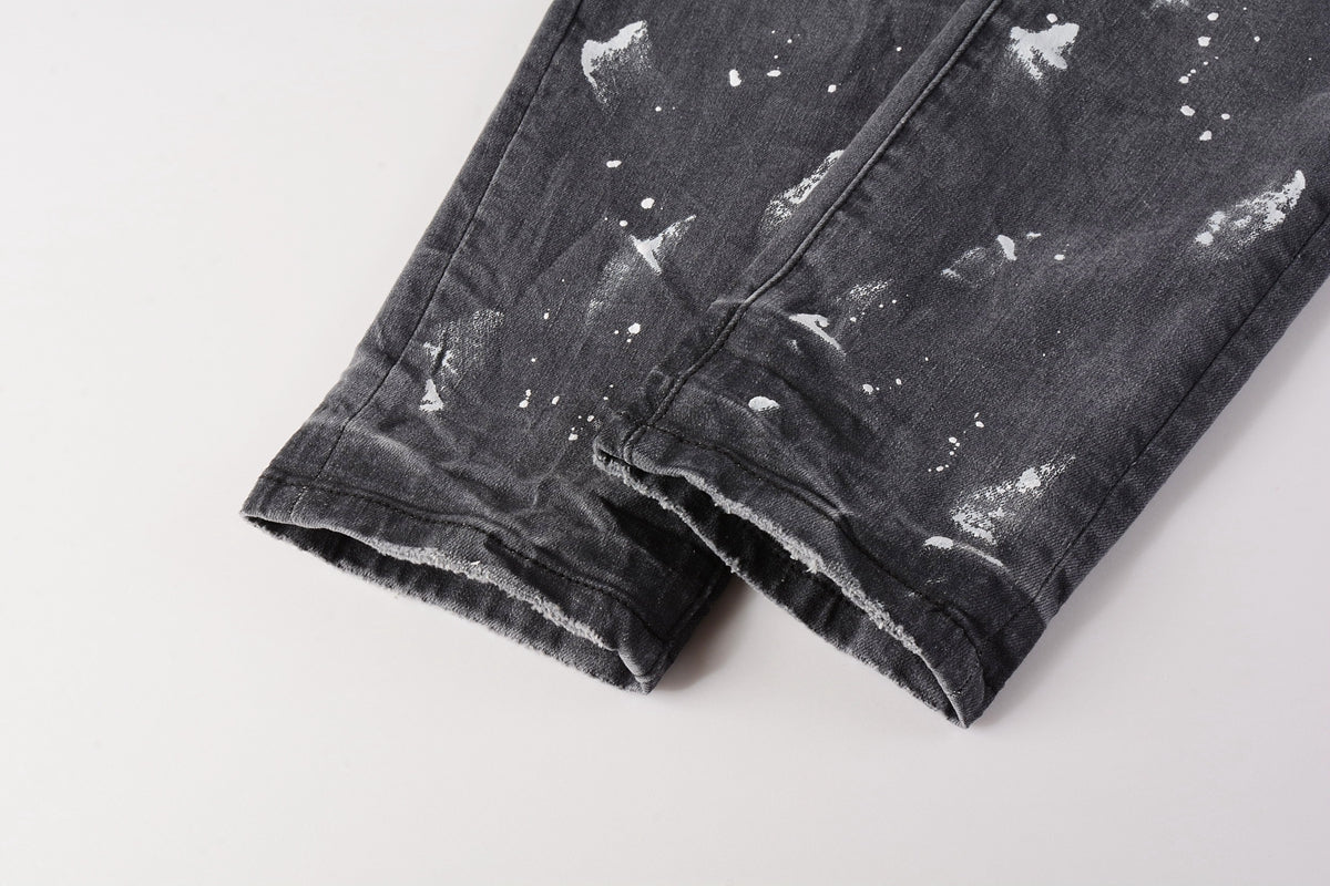VELCEN Purple Brand Jeans #9039