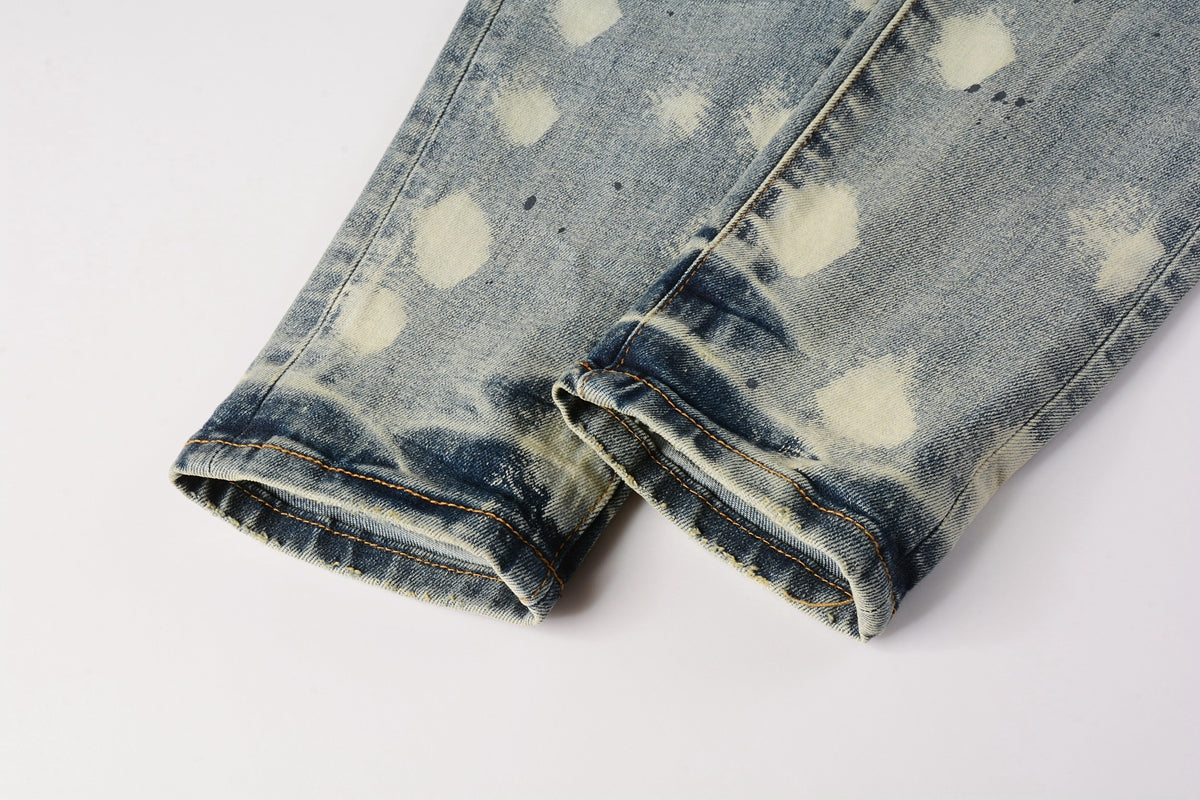 VELCEN Purple Brand Jeans #9092