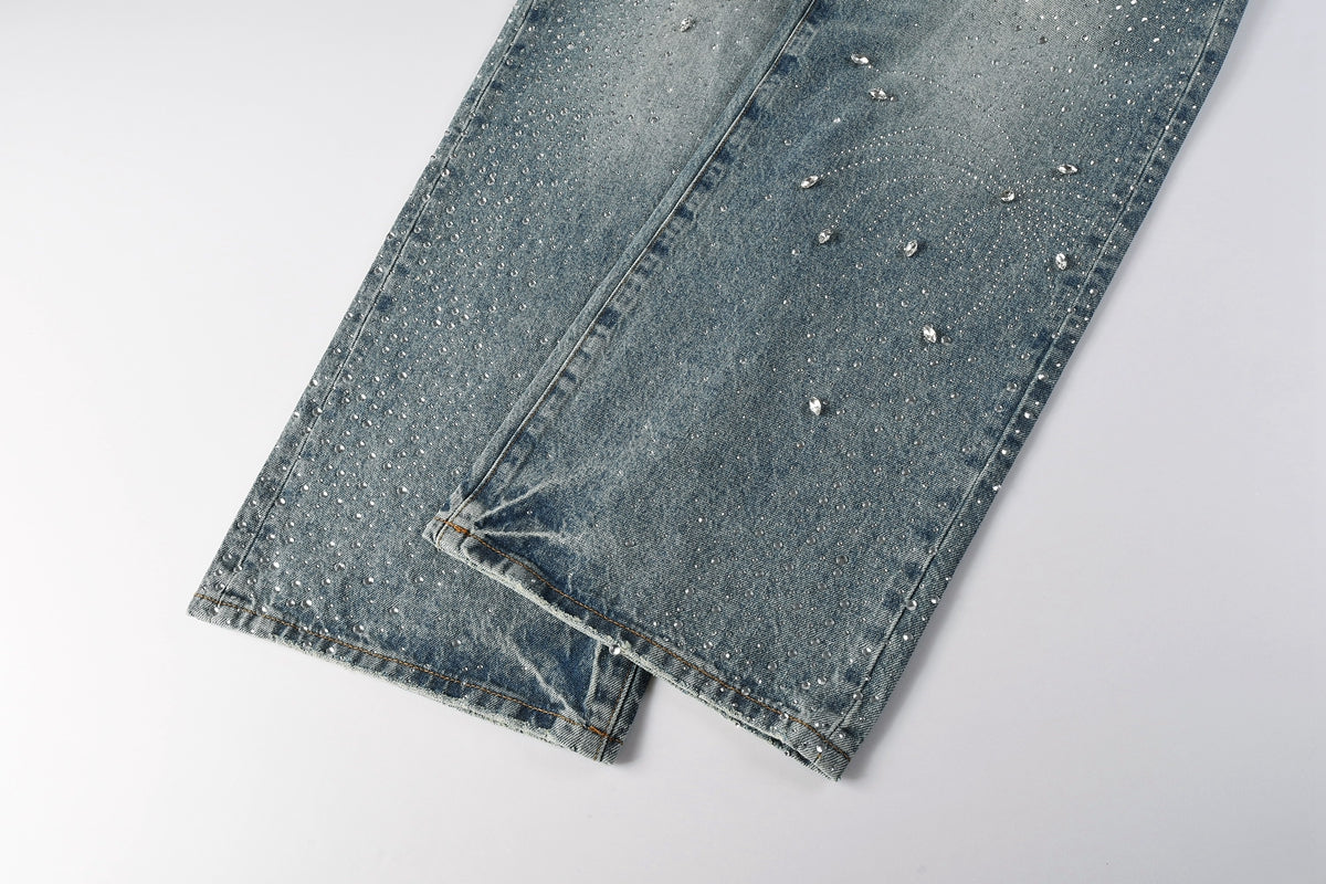 VELCEN Purple Brand Jeans #9129