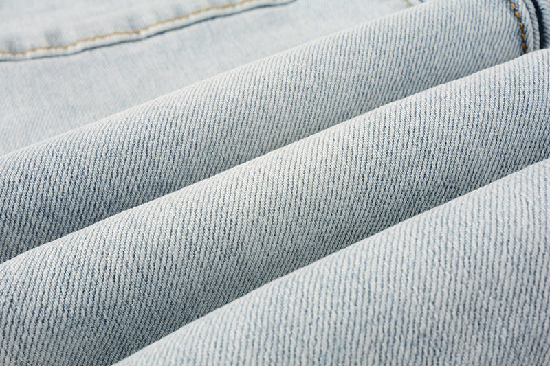 VELCEN Purple Brand Jeans #1098