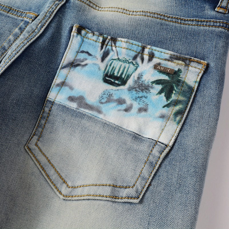 VELCEN Amiri Fashion Jeans #898