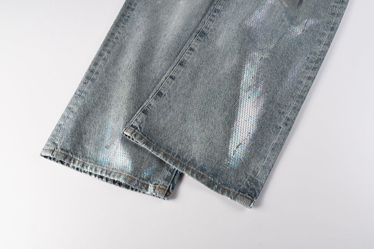 VELCEN Purple Brand Jeans #PU108