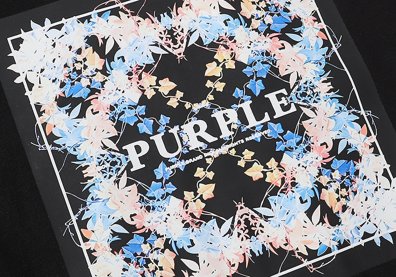 VELCEN Purple Brand Fashion T-Shirt
