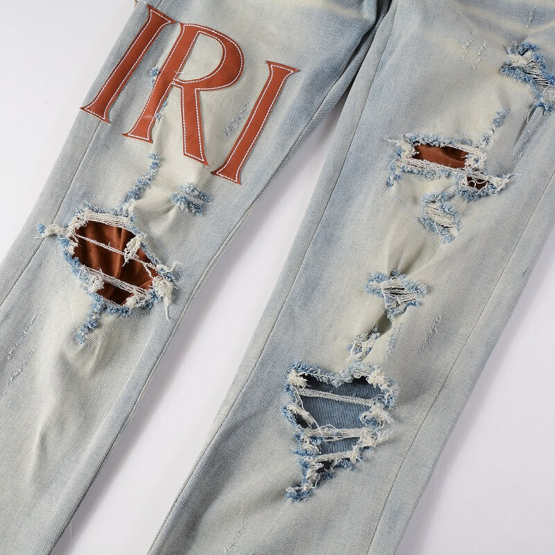 VELCEN Amiri Fashion Jeans  #840