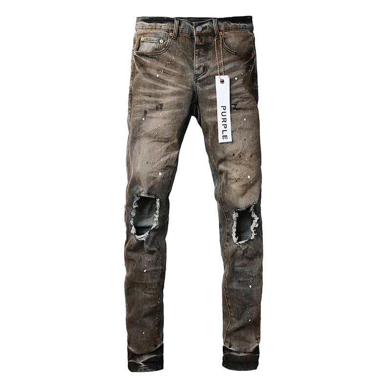 VELCEN Purple Brand Jeans #9031