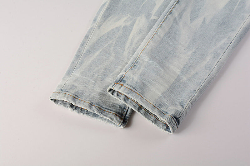 VELCEN Purple Brand Jeans #7017