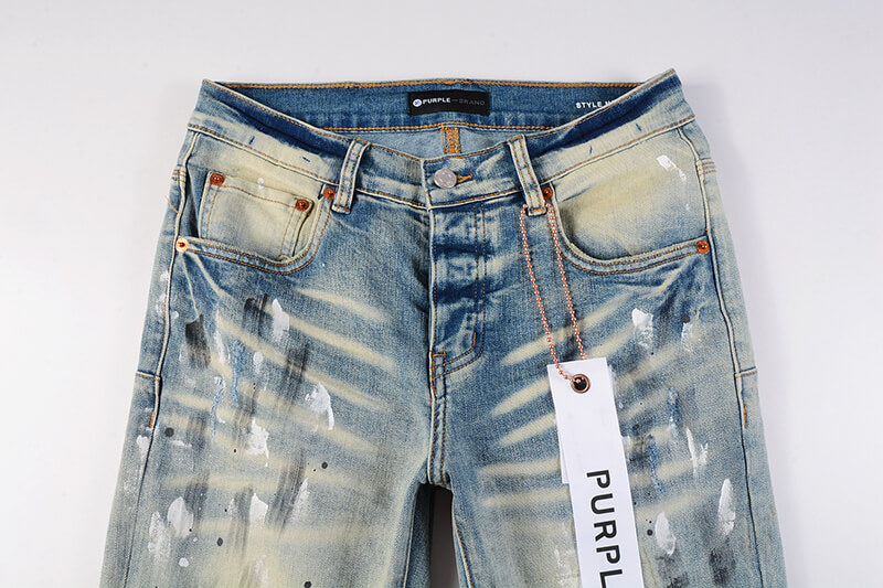 VELCEN Purple Brand Jeans #9007