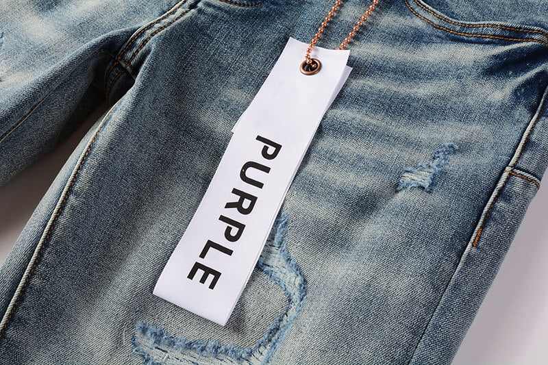 VELCEN Purple Brand Jeans #9013