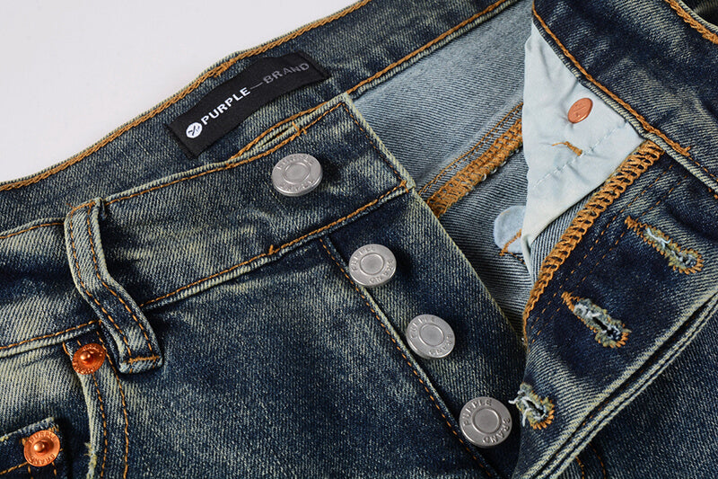 VELCEN Purple Brand Jeans #9042
