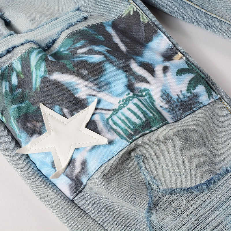 VELCEN Amiri Fashion Jeans #898
