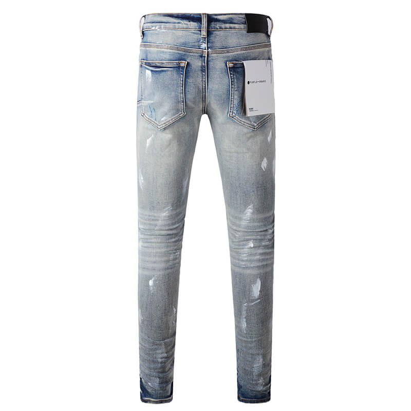 VELCEN Purple Brand Jeans #9043