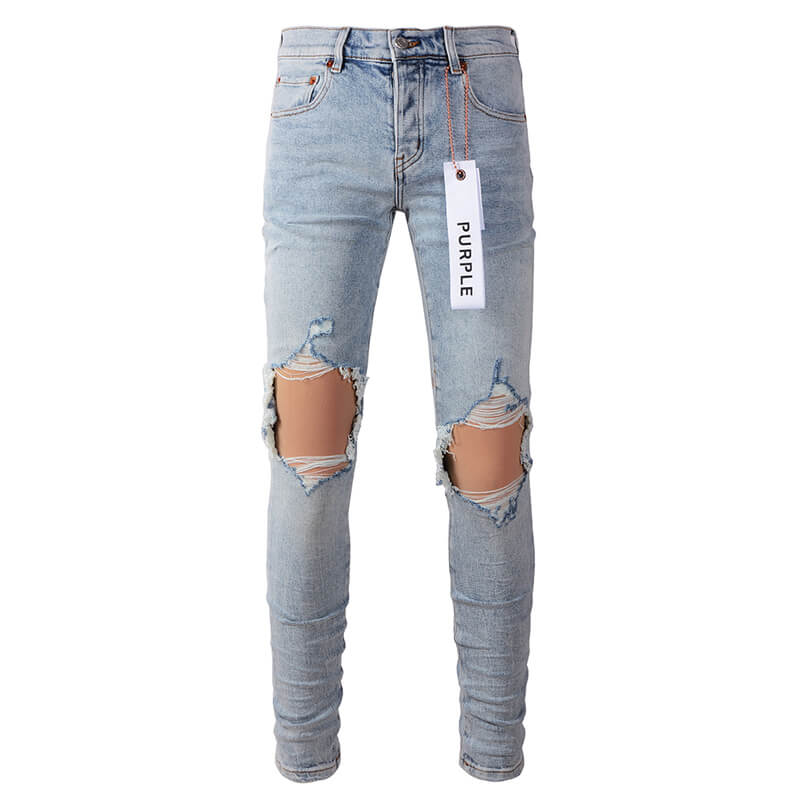 VELCEN Purple Brand Jeans #9010