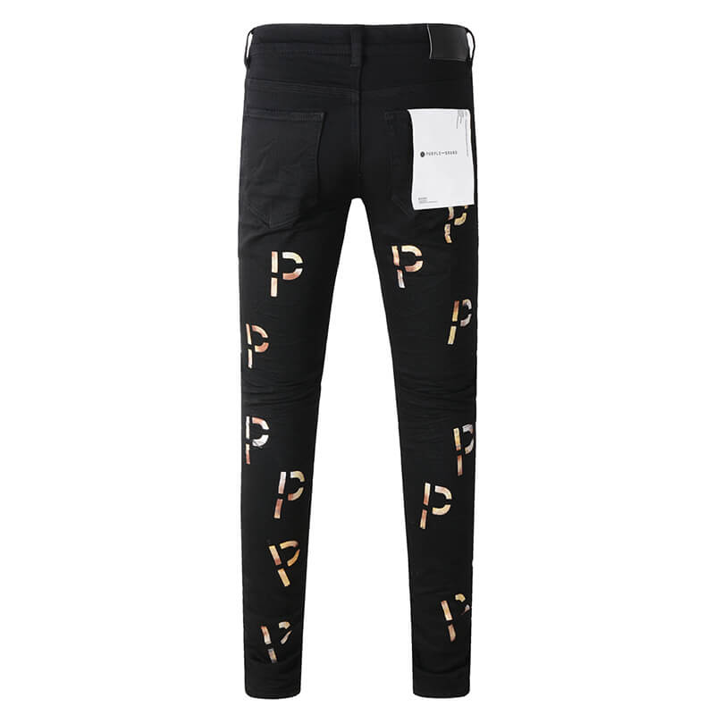 VELCEN Purple Brand Jeans #9008