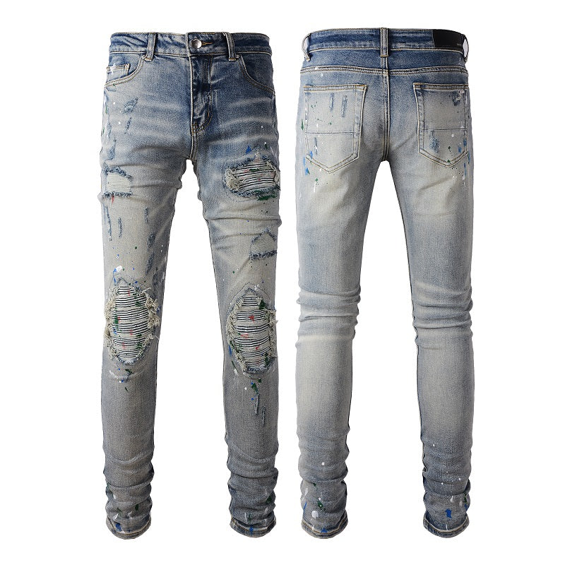 VELCEN Amiri Fashion Jeans  #883