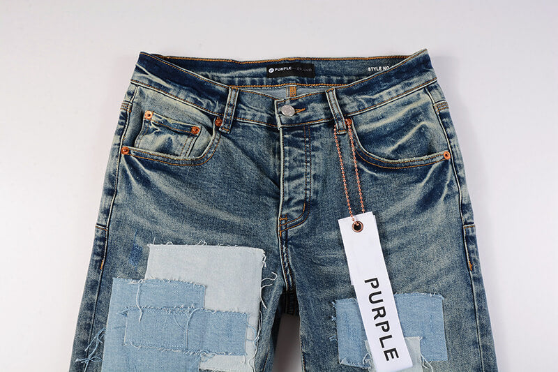 VELCEN Purple Brand Jeans #9015