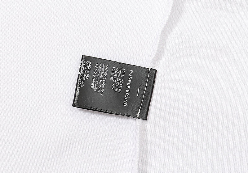 VELCEN Purple Brand Fashion T-Shirt
