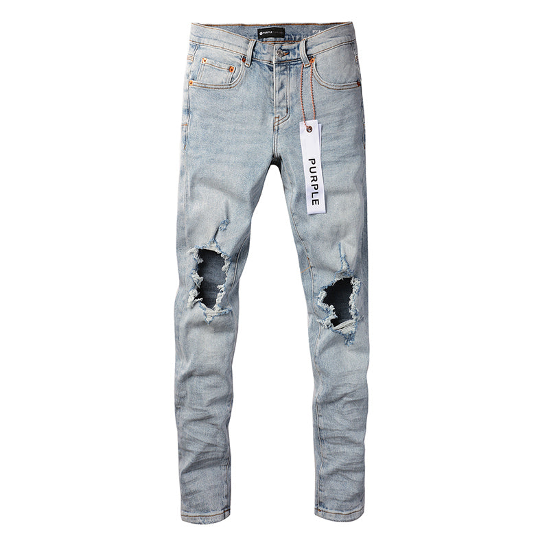 VELCEN Purple Brand Jeans #9010