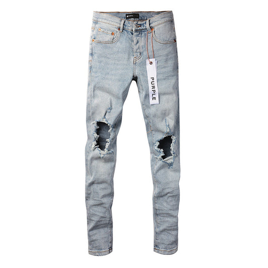 VELCEN Purple Brand Jeans #9010