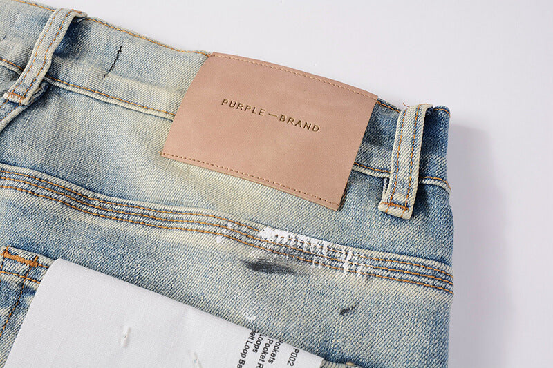 VELCEN Purple Brand Jeans #9007