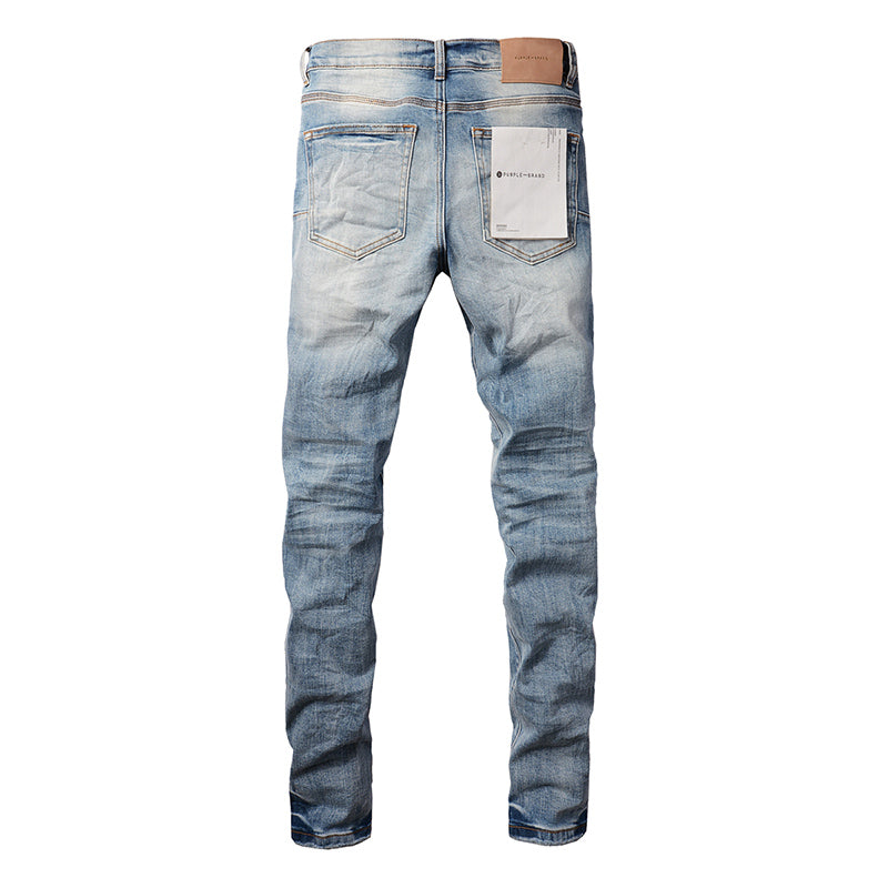 VELCEN Purple Brand Jeans #9016