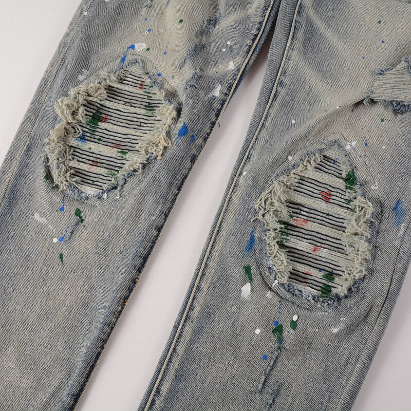 VELCEN Amiri Fashion Jeans  #883