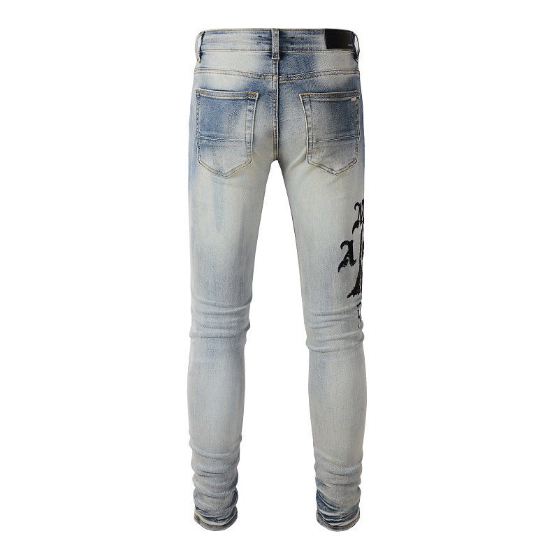 VELCEN Amiri Fashion Jeans  #882