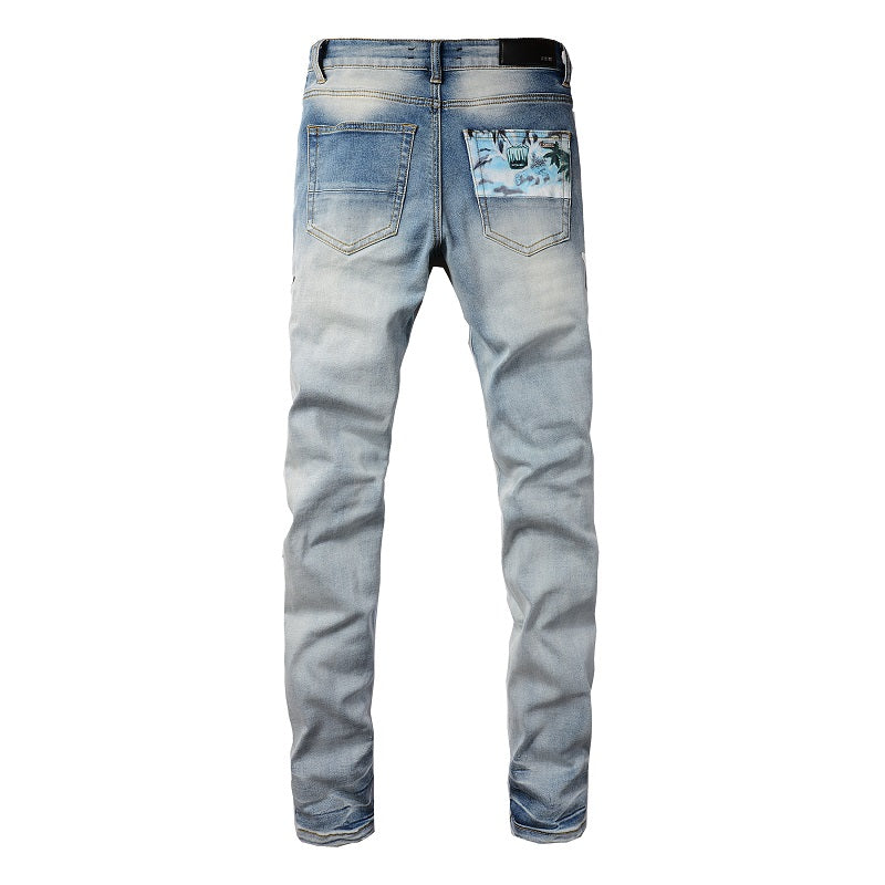 VELCEN Amiri Fashion Jeans #898