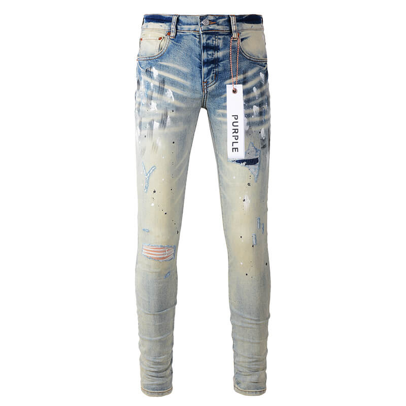 VELCEN Purple Brand Jeans #9007