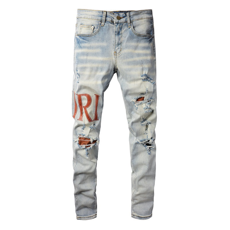 VELCEN Amiri Fashion Jeans  #840