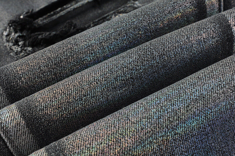 VELCEN Purple Brand Jeans #9028