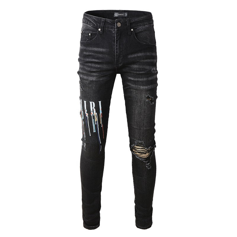 VELCEN Amiri Fashion Jeans  #830