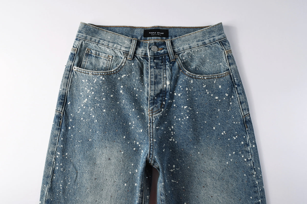 VELCEN Purple Brand Jeans #9126