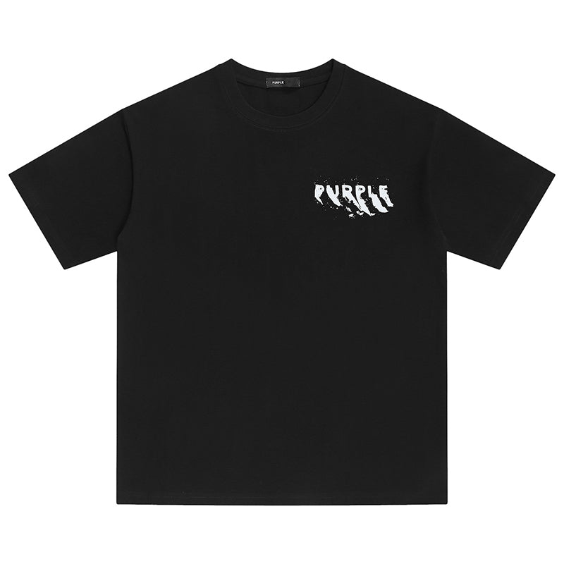 VELCEN Purple Brand Fashion T-Shirt