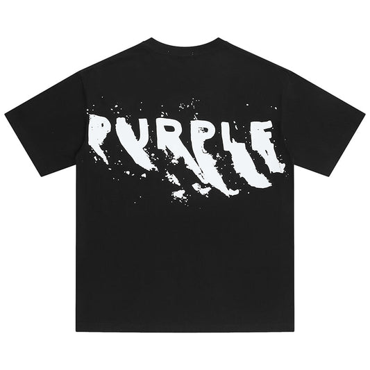 VELCEN Purple Brand Fashion T-Shirt