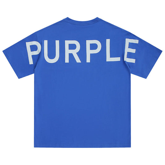 VELCEN Purple Brand Fashion T-Shirt