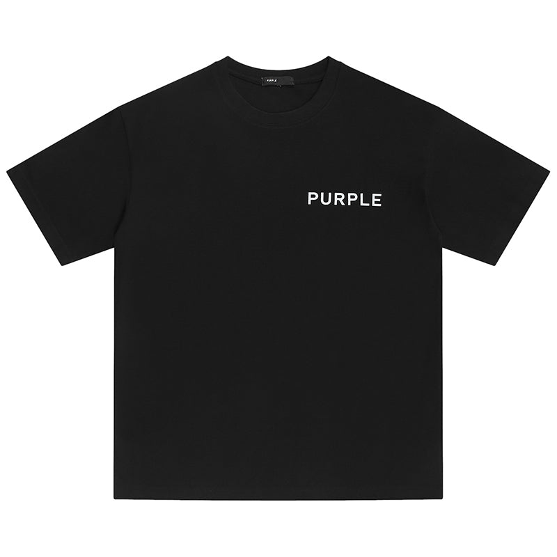VELCEN Purple Brand Fashion T-Shirt