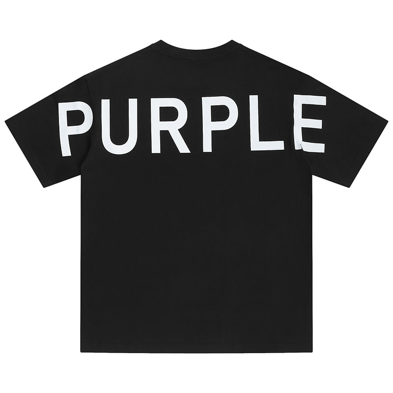 VELCEN Purple Brand Fashion T-Shirt