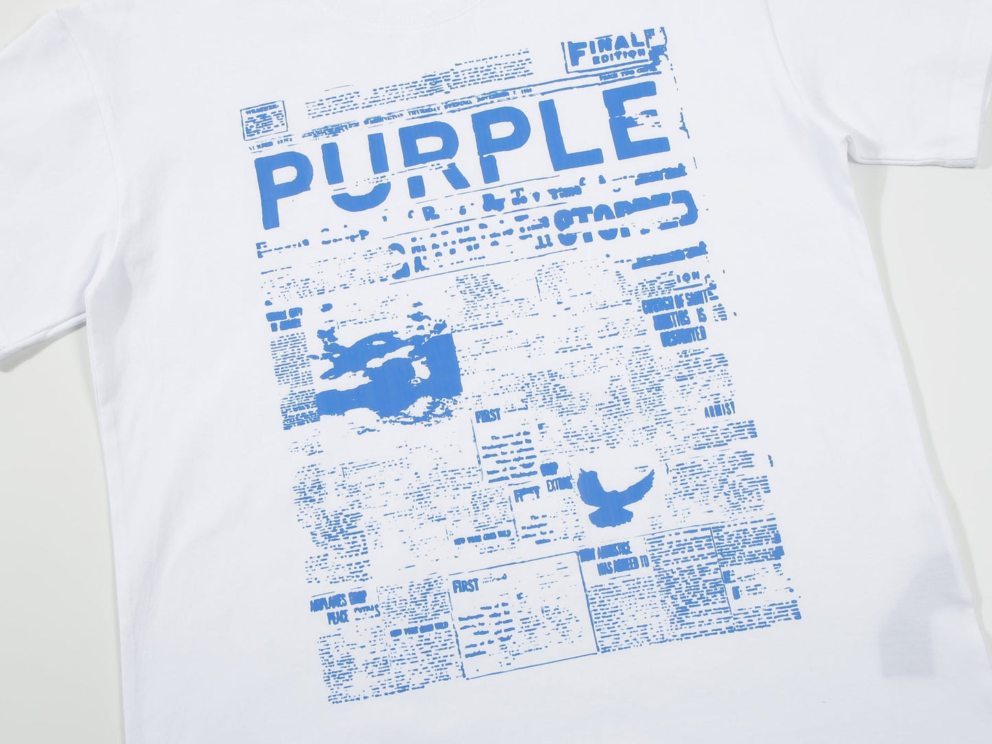 VELCEN Purple Brand Fashion T-Shirt