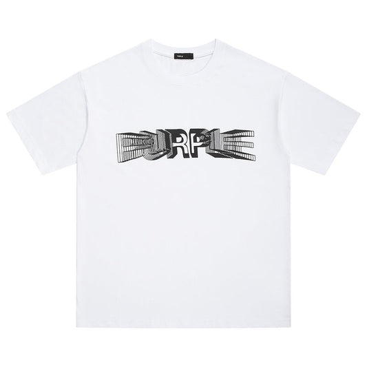 VELCEN Purple Brand Fashion T-Shirt