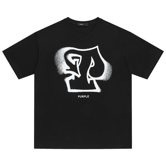 VELCEN Purple Brand Fashion T-Shirt