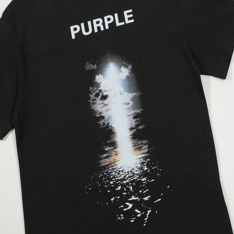 VELCEN Purple Brand Fashion T-Shirt