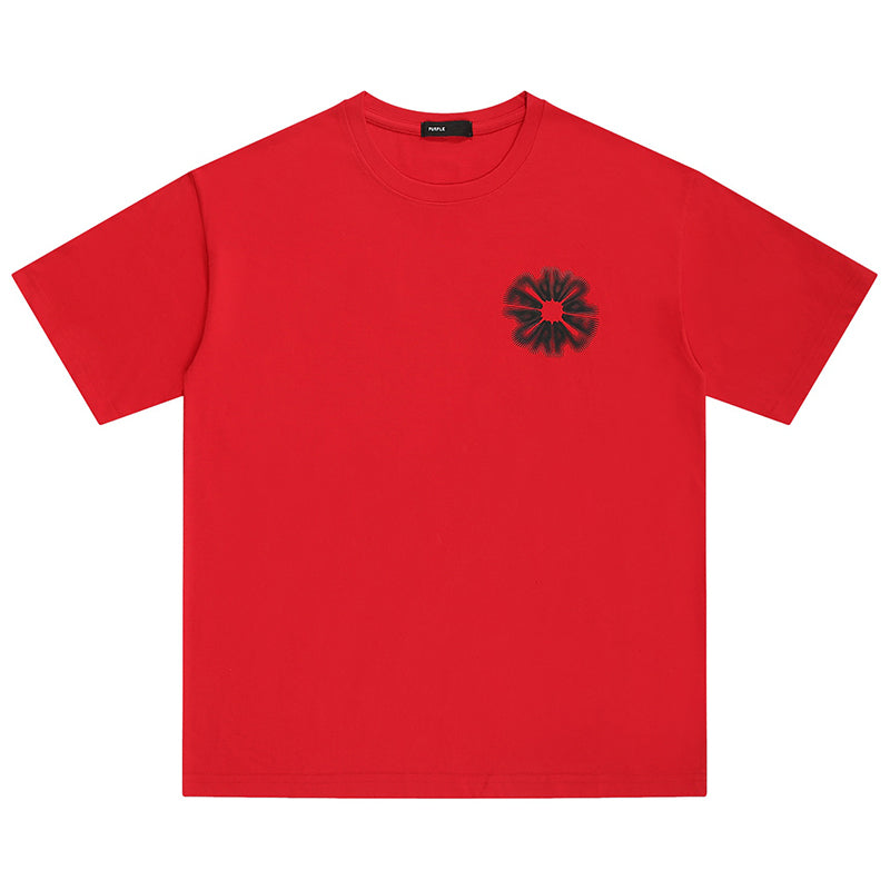 VELCEN Purple Brand Fashion T-Shirt